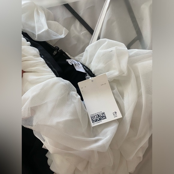 & Other Stories Off Shoulder Tulle Midi Dress. New with tag. Size US8. - Picture 3 of 7